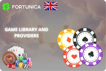 Game Library and Providers Fortunica Sister Sites